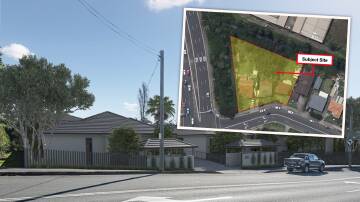 12 townhouses slated for highway corner block at North Wollongong